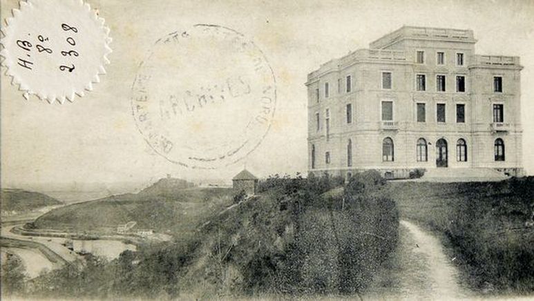 La villa Rohannec'h, carte postale début du XXe siècle © Archives départementales des Côtes d'Armor La villa Rohannec'h, carte postale début du XXe siècle © Archives départementales des Côtes d'Armor