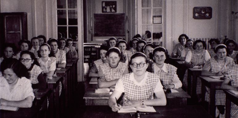 Classe de l'école ménagère à la villa Rohannec'h © Archives départementales des Côtes d'Armor Classe de l'école ménagère à la villa Rohannec'h © Archives départementales des Côtes d'Armor