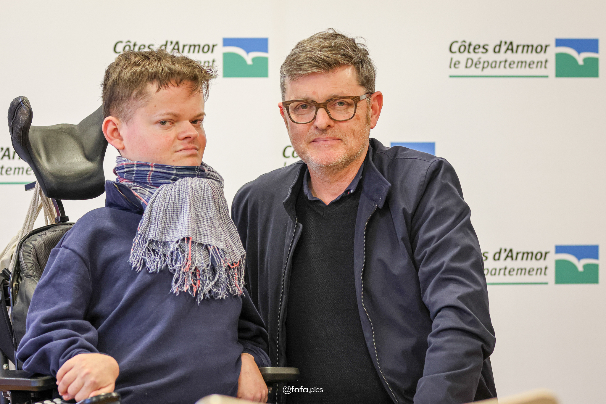 Jules et Christophe Ménard (Crédit : Fafa Pics) Jules et Christophe Ménard (Crédit : Fafa Pics)