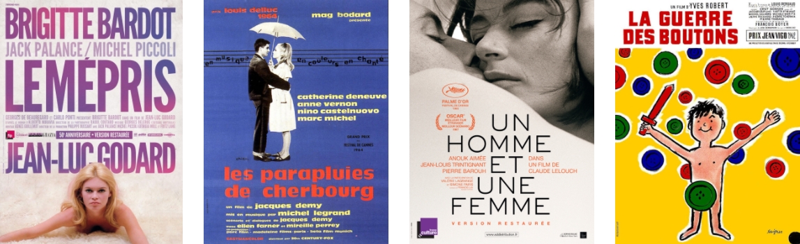 Quatre films à l'affiche
