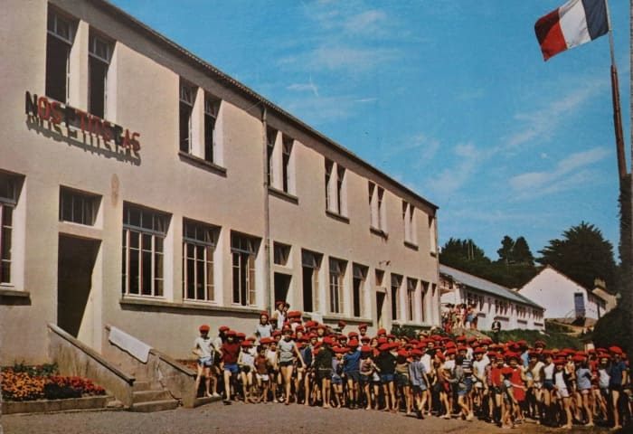 La colonie des "P'tits Gâs de Guingamp", qui a fait le bonheur de milliers d'enfants entre 1925 et 1998. DR