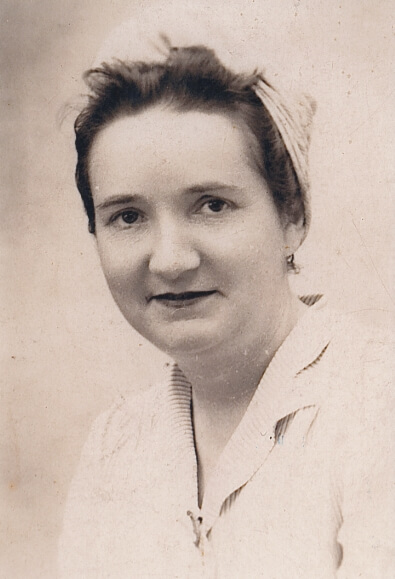Marie Le Brocher, quelques années après la Libération. DR