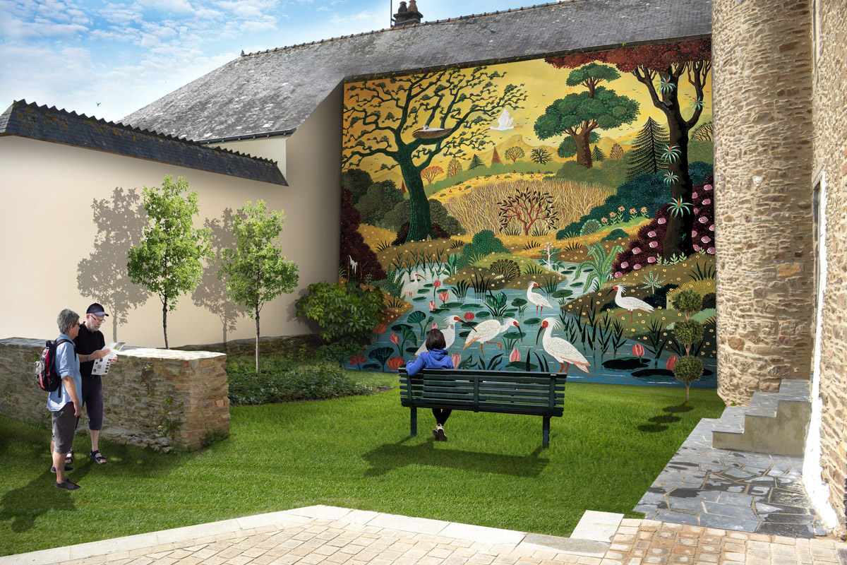 fresque japon fresque japon