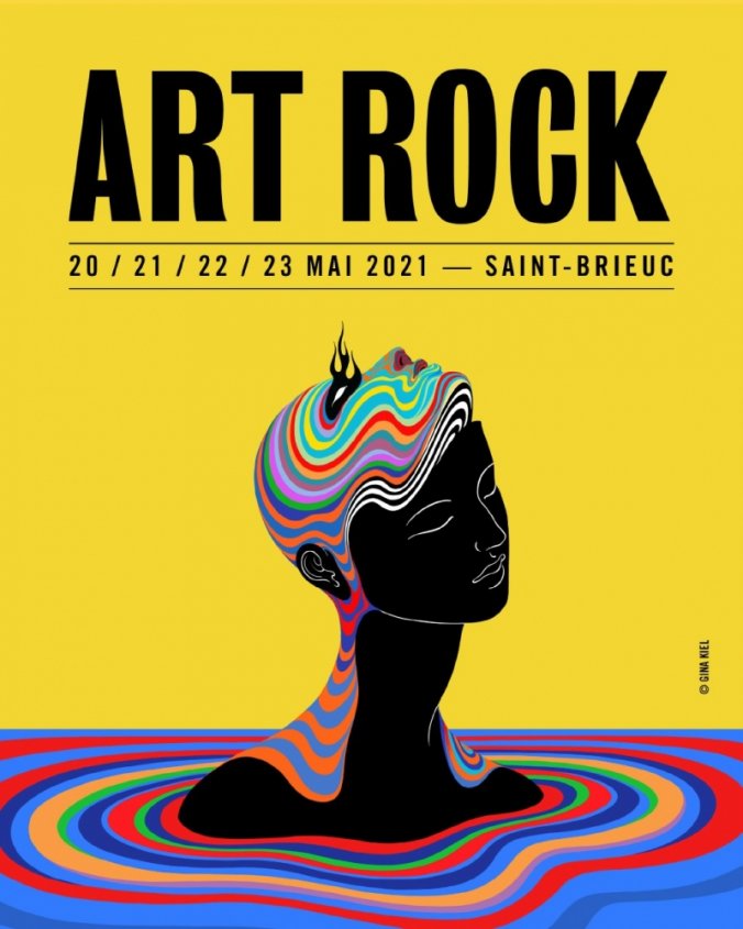 affiche art rock 2021 affiche art rock 2021