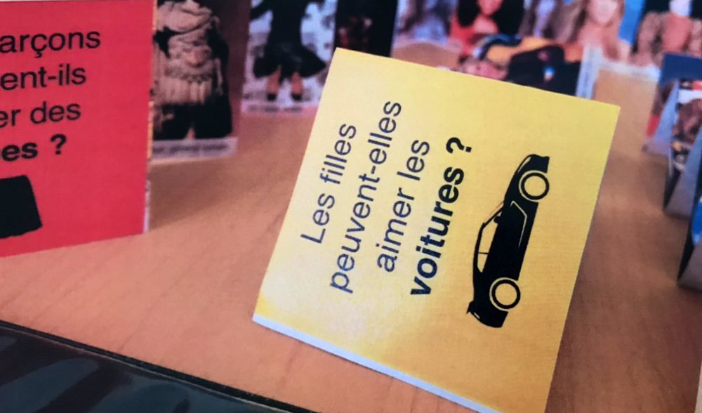 Action de sensibilisation à l'égalité Femme Homme Corlaix