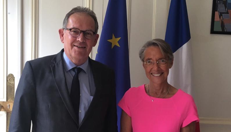 Alain Cadec et Elisabeth BORNE