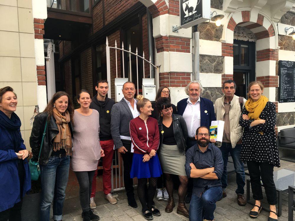 Les organisateurs de ce Museomix 2018, trois semaines avant le début du marathon Les organisateurs de ce Museomix 2018, trois semaines avant le début du marathon