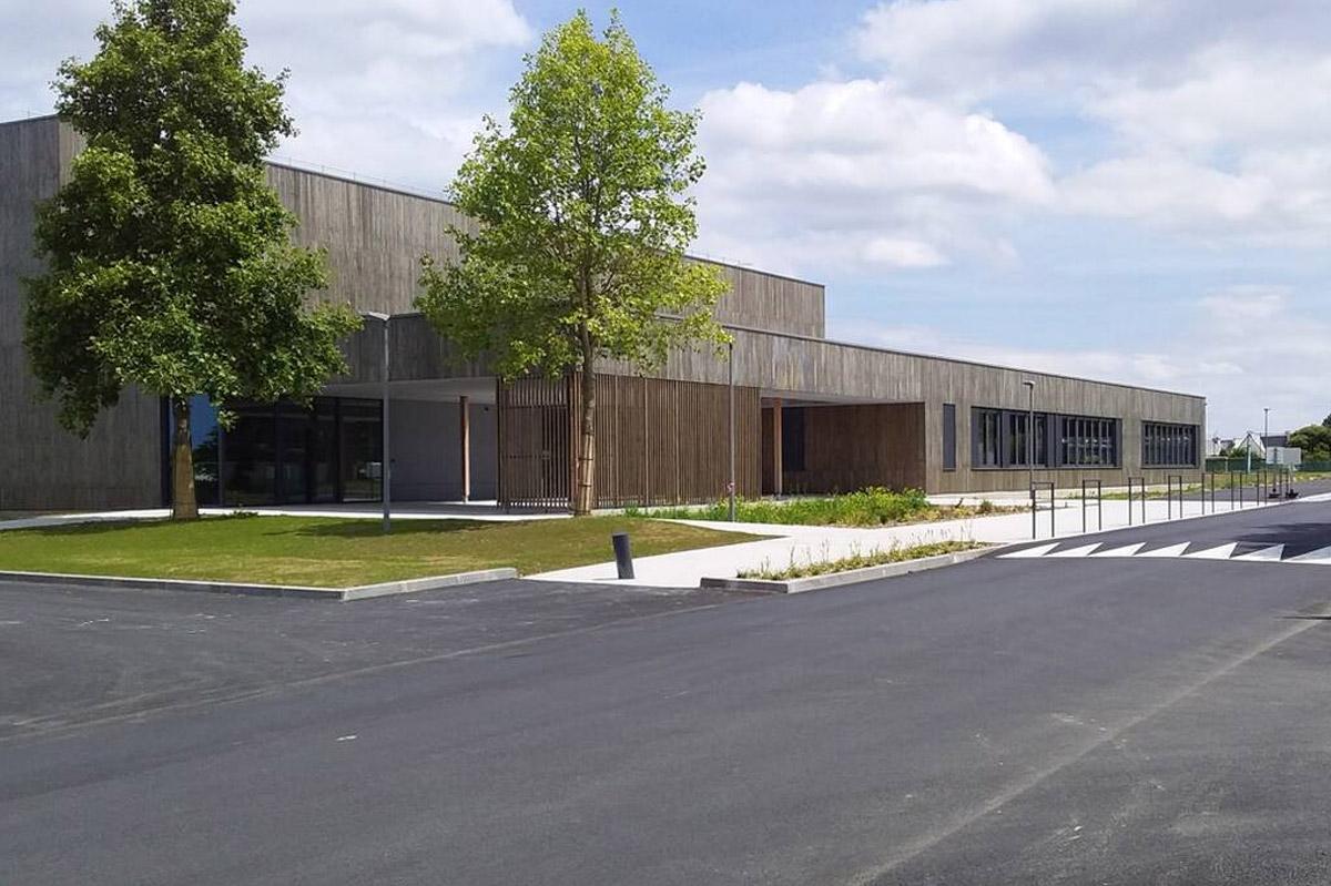 Inauguration de la salle omnisports de Langueux