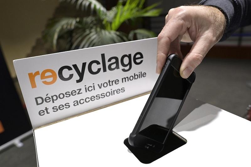 Recyclage mobiles usagés