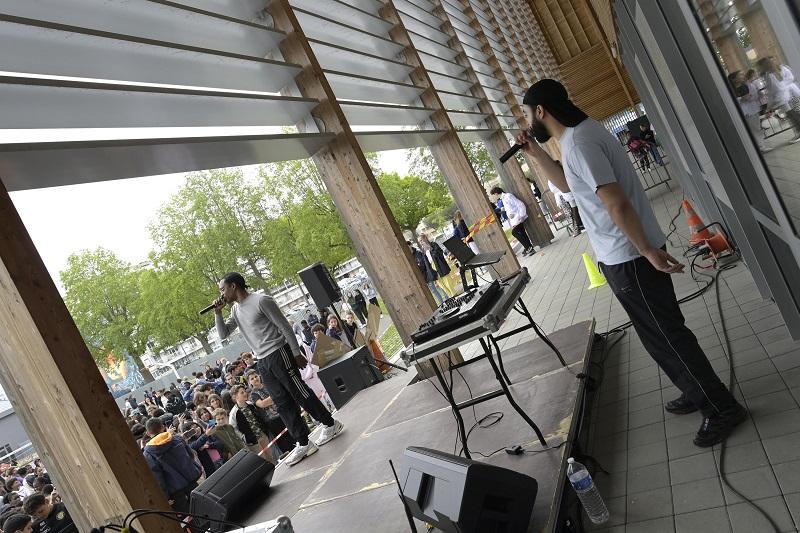 W&Z, un concert qui restera dans les annales du collège briochin Racine !