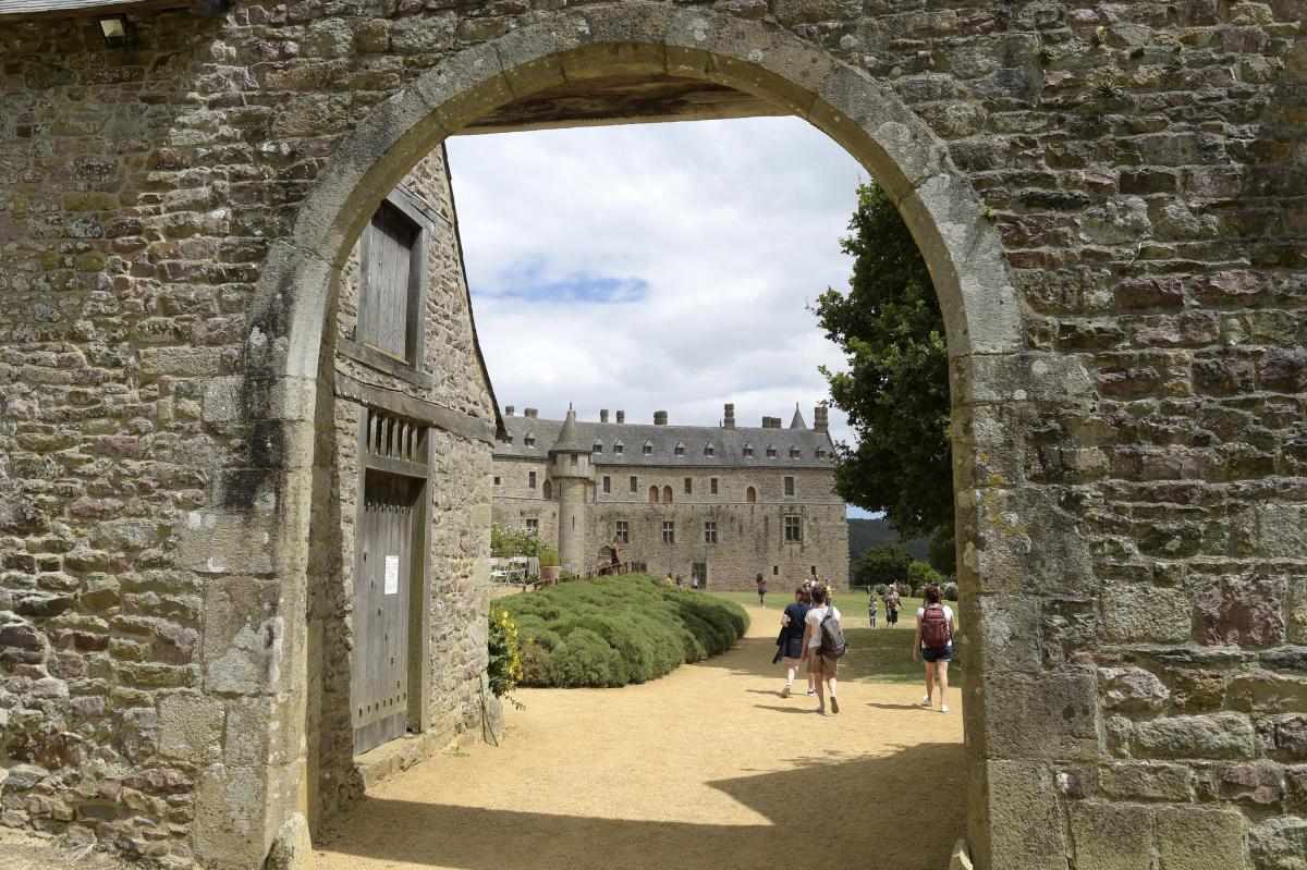 Domaine départemental de La Roche-Jagu à Ploëzal (© Thierry Jeandot)