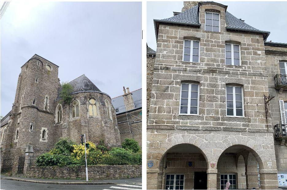 The place to be : Chris church, l&#039;église anglicane de la rue Broussais ; et le beau bâtiment du XVIIIe siècle, place Duguesclin, qui a accueilli le Victoria club à partir de 1868 et jusqu&#039;en 1906 (© DR).
