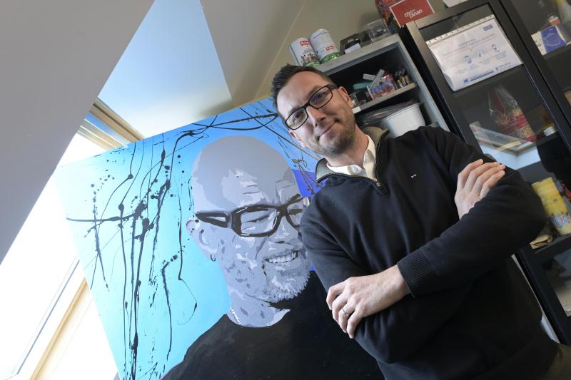 Yohann Réhel, co-président de l&#039;association Bowidel (photo Thierry Jeandot)