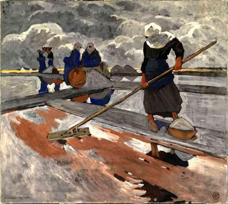&quot;Ramasseuses de sel à Guérande&quot; de Mathurin Méheut