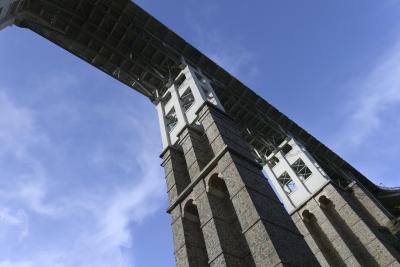 Le pont de Toupin, qui enjambe la vallée