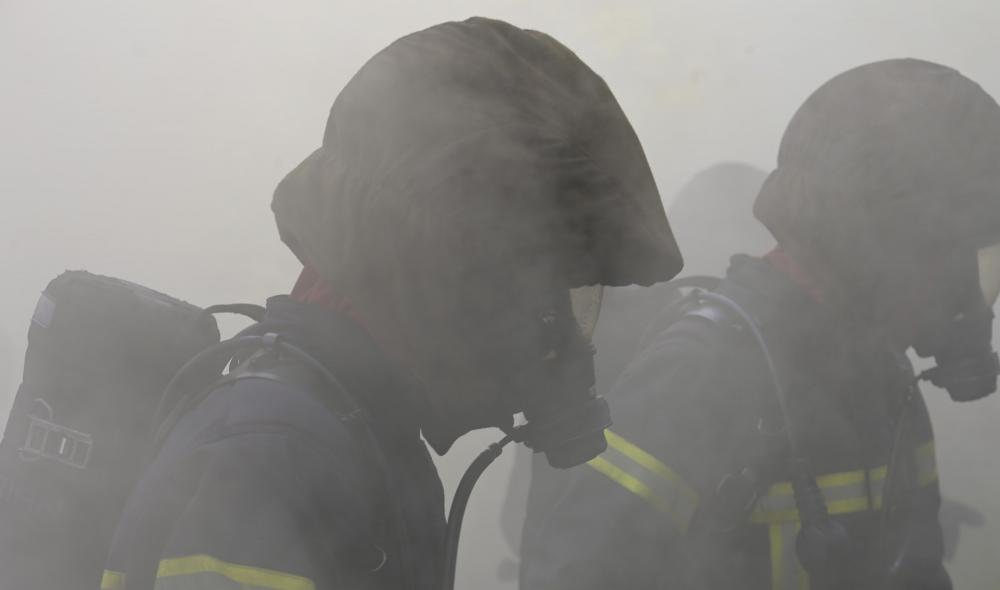Formation incendie pour des volontaires du 19 mai au centre de formation, à Guingamp
