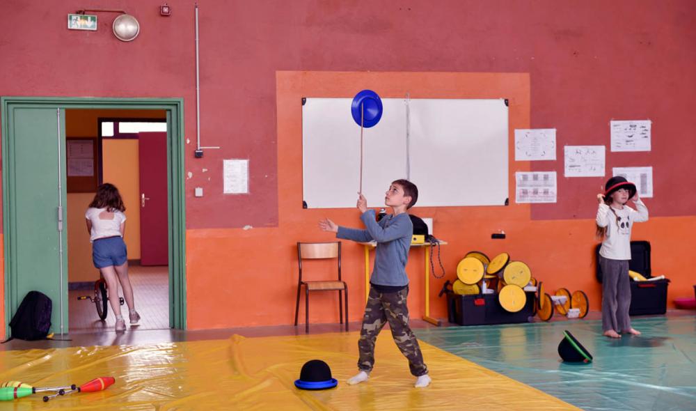 Cirque en flotte