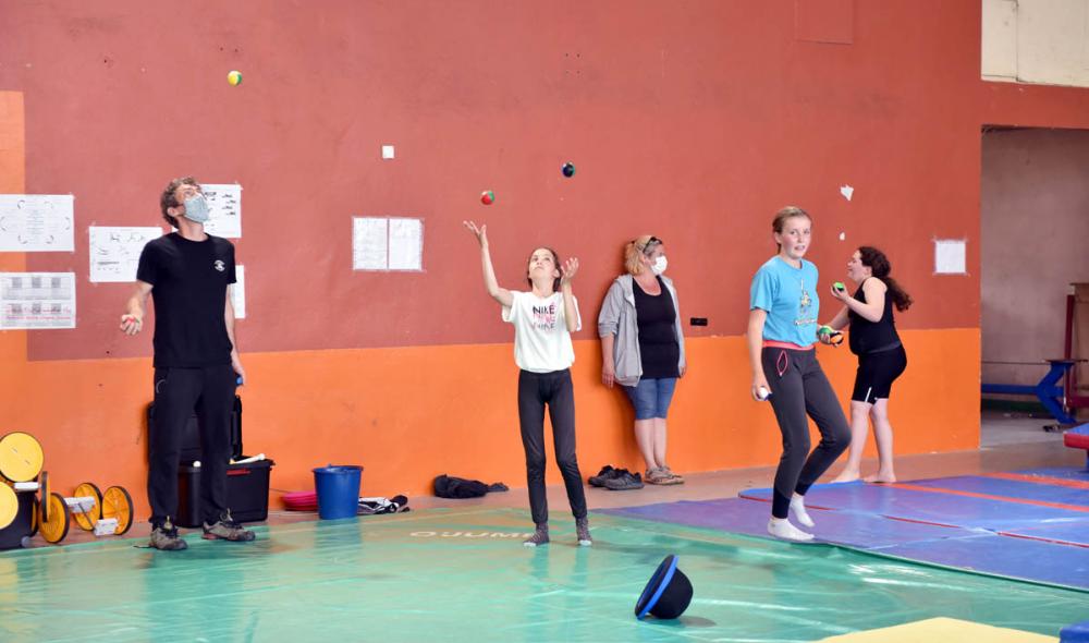 Cirque en flotte