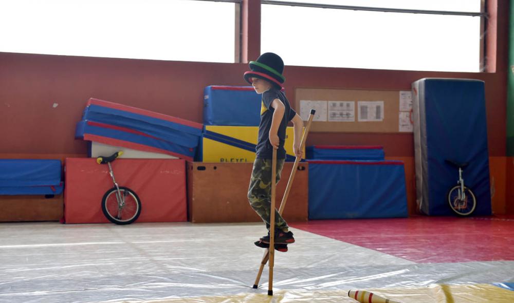 Cirque en flotte