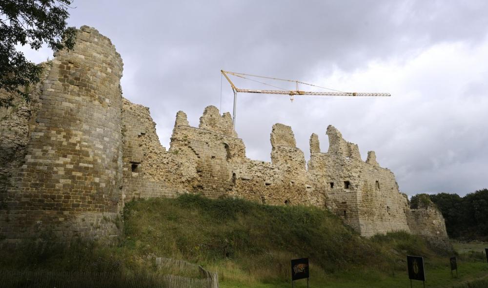 Le déblaiement du vallon à l'est rendra son profil ancien au site. L'Arguenon reprendra sa place lors des grandes marées (photo Thierry Jeandot).